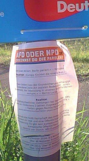 AfD oder NPD.de Erkennst du die Parolen?